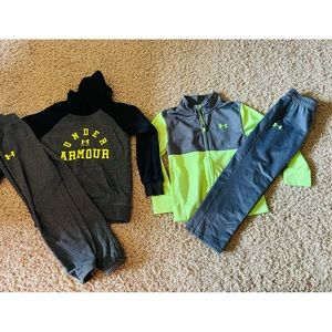 Boy under armour size 6